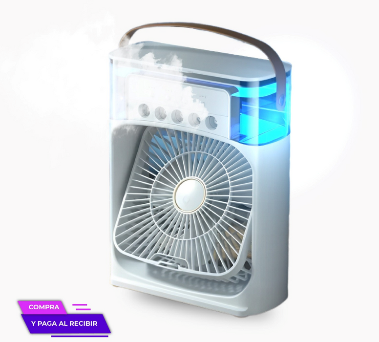 Ventilador humidificador de aire acondicionado pulverizador