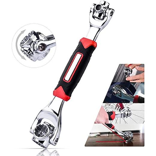 Llave Multitool 360 Grados 48 En 1 En Acero Inoxidable Multiusos Herramienta Dado