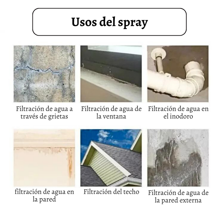 Spray Sellador Waterproof Vohaochai 450ml Aerosol Impermeabilizante