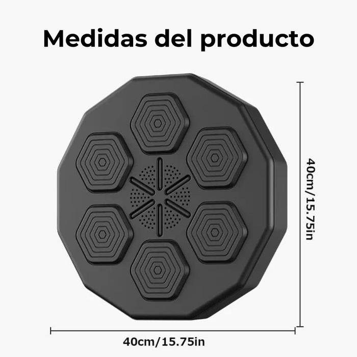 Máquina Boxeo De Entrenamiento Bluetooth Pared Doméstico Portátil