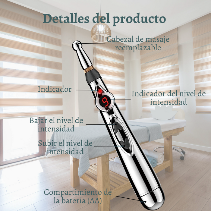 Pluma Electroestimulador Alivia Dolores Acupuntura Df-618 Massager Pen