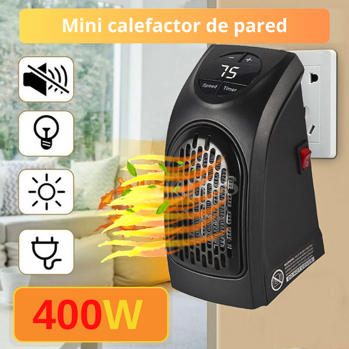 Mini Calefactor Eléctrico Handy Heater 400w Calentador Portátil