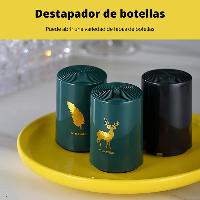 Destapador Botellas Magnético Para Apertura De Una Variedad De Tapas Portátil