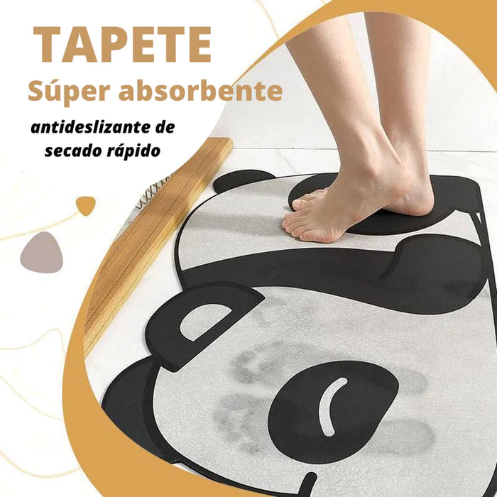 Tapete De Baño Súper Absorbente Antideslizante Alfombra Dibujos Animados