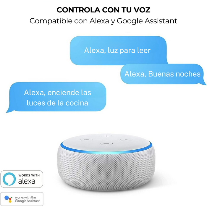 Bombilla LED regulable inteligente Kasa - 1000 lúmenes/60 W Google y Alexa