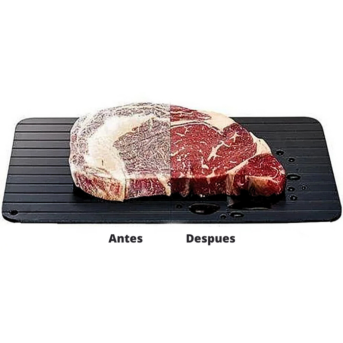 Tabla Descongelado Rápido De Alimentos Defrost Express 23x16cm Alumino