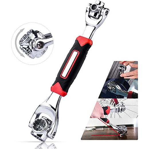 Llave Multitool 360 Grados  48 En 1 En Acero Inoxidable Multiusos Herramienta Dado