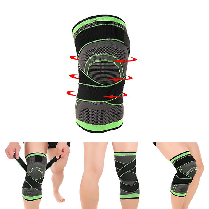 Vendaje Presurizado Rodillera Deportiva Unisex Knee Elástico Antideslizante