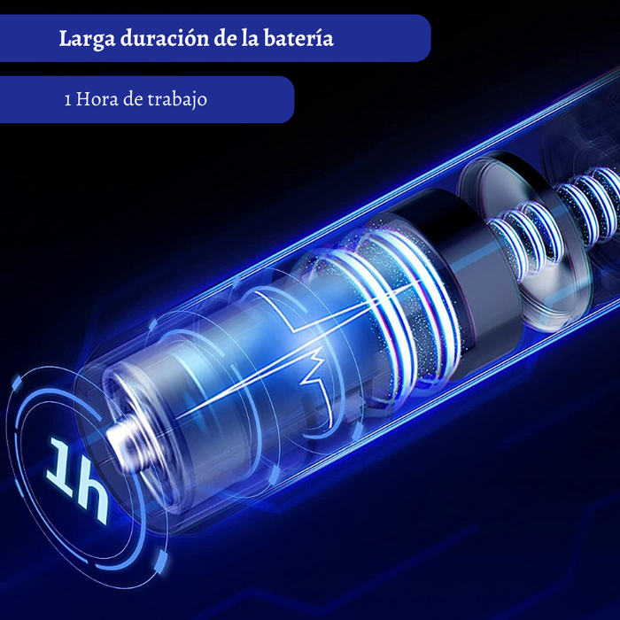 Mini Aspiradora Recargable Luz Ultravioleta Antiácaros Eco 50w