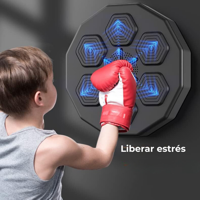 Máquina Boxeo De Entrenamiento Bluetooth Pared Doméstico Portátil