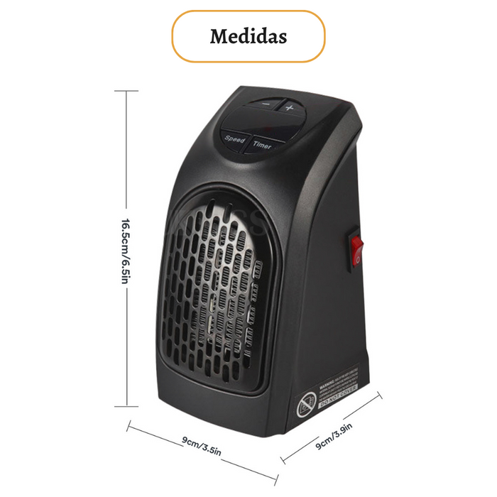 Mini Calefactor Eléctrico Handy Heater 400w Calentador Portátil