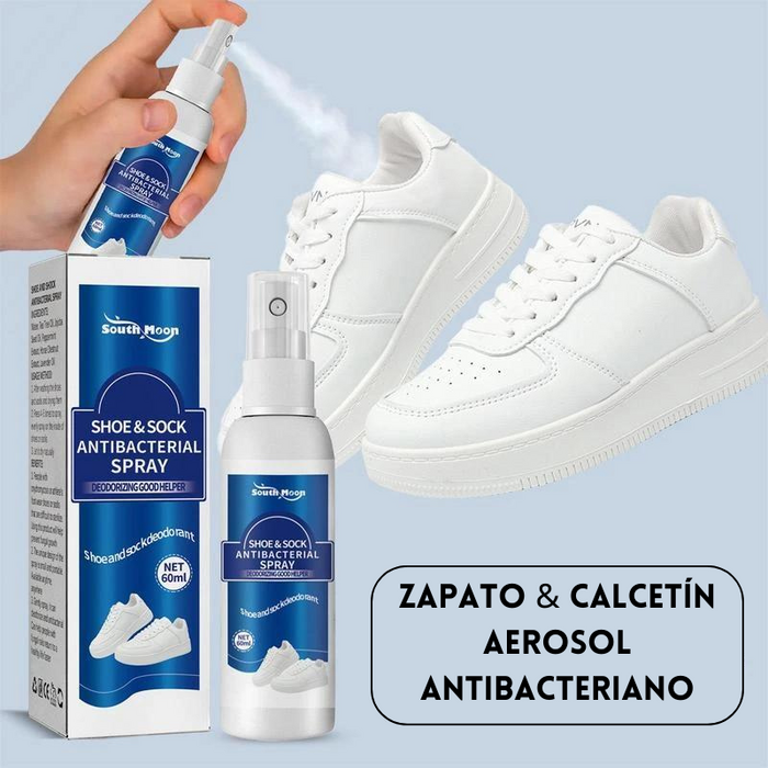 Spray Desodorizador De Zapatos y Calcetines A Base De Ingredientes Naturales