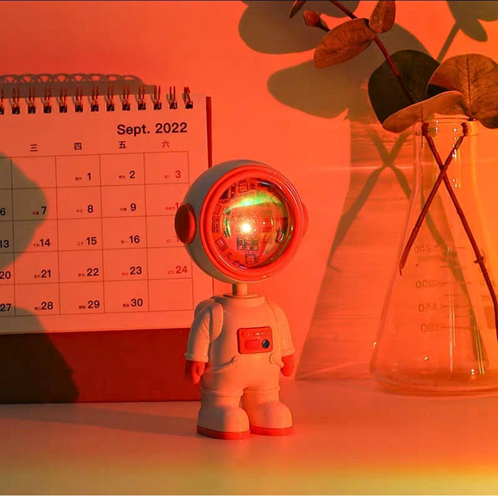 Mini Lámpara Astronauta Atardecer Sunet Lamp Lus Led Puesta De Sol